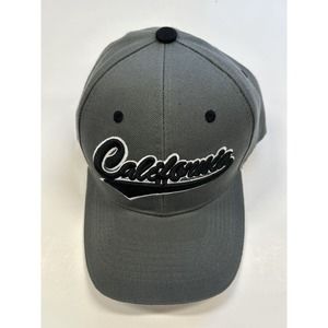 California State USA Logo Hat Strap Back Baseball Adjustable Cap Olive Green New